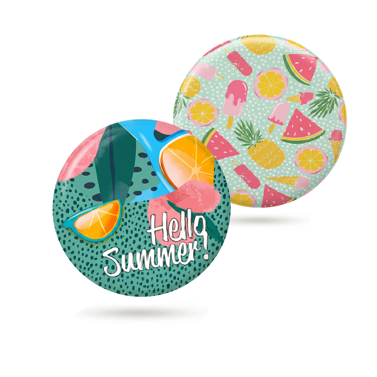 Kisállat hűsítő matrac - hello summer, ice cream  - 60 cm